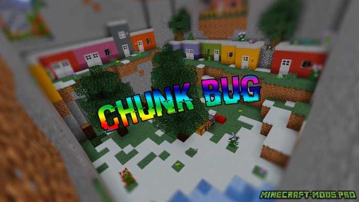 Паркур Карта CHUNK BUG для Майнкрафт