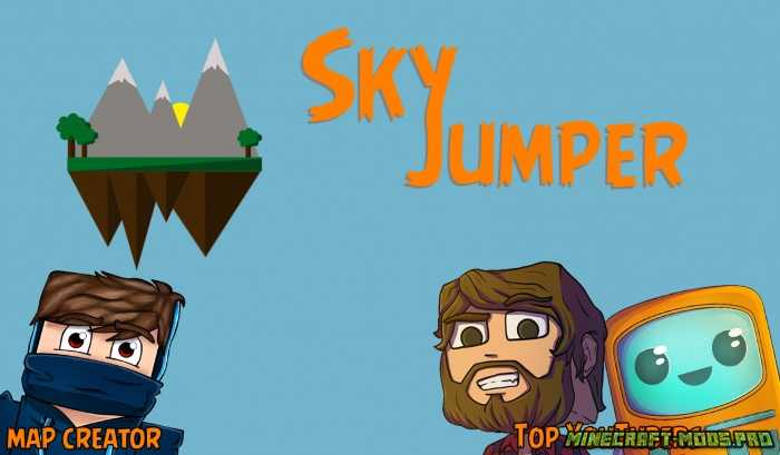 Паркур Карта Sky Jumper для Майнкрафт