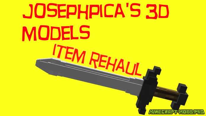 Текстуры 3D Models от Josephpica для Майнкрафт
