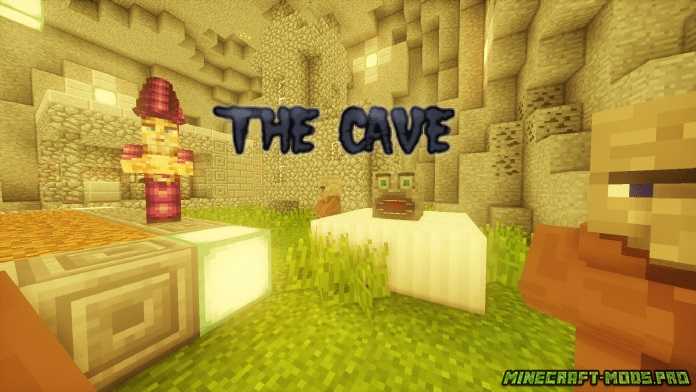 Карта приключение Пещера для Майнкрафт