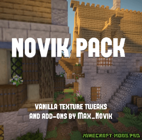 Текстуры Novik Pack х16 для Майнкрафт