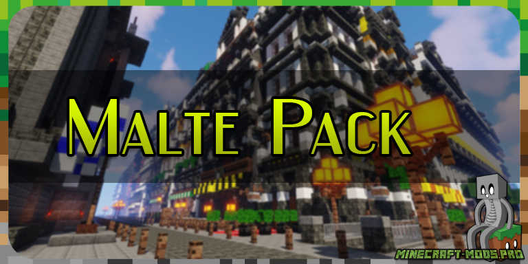ТекстурПак Malte Pack 128x для Майнкрафт