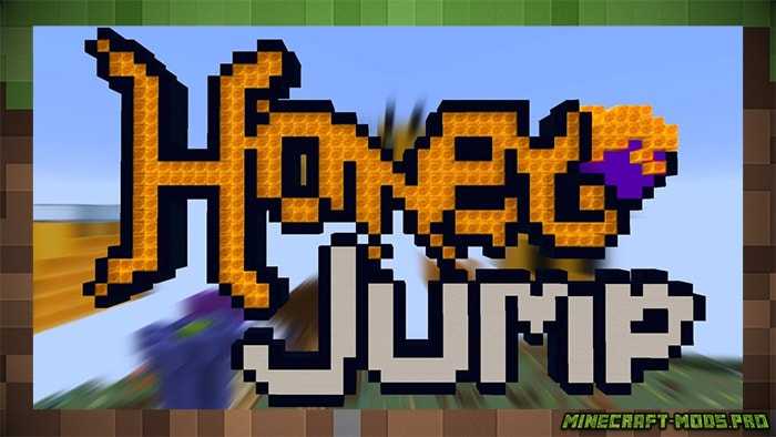 Паркур Карта Медовый прыжок - HoneyJump для Майнкрафт
