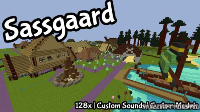 Ресурспак Sassguard для Майнкрафт