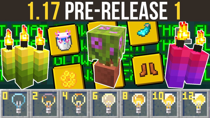 Minecraft 1.17: Пре-Релиз № 2 + Дата релиза объявлена!