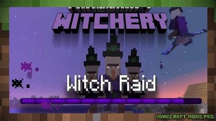 ДатаПак Witch Raids для Майнкрафт