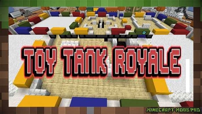 Карта Toy Tank Royale для Майнкрафт