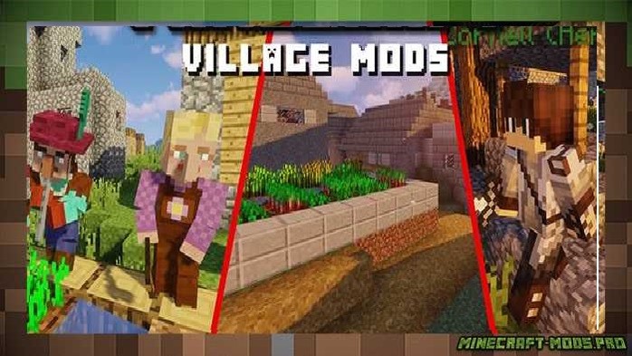 Мод Better Village для Майнкрафт