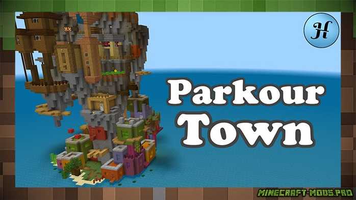 Паркур Карта Parkour Town
