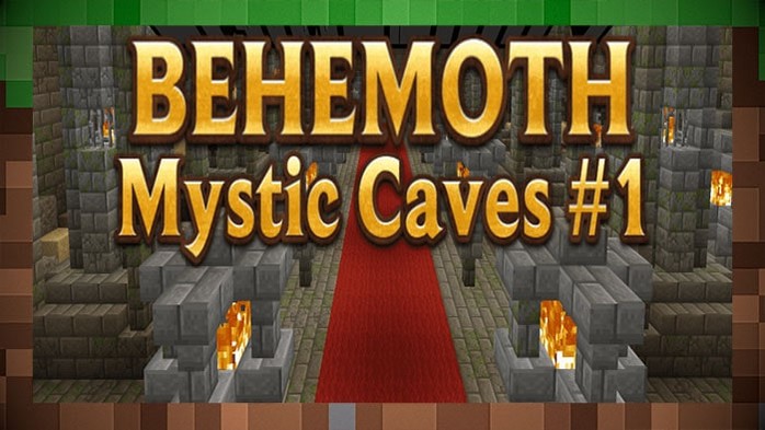 Карта Behemoth — Mystic Caves для Майнкрафт