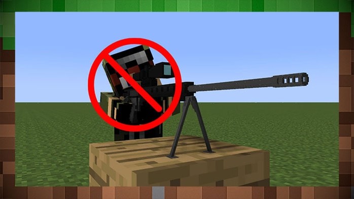 Minecraft: огнестрельное оружие в прицелах Mojang