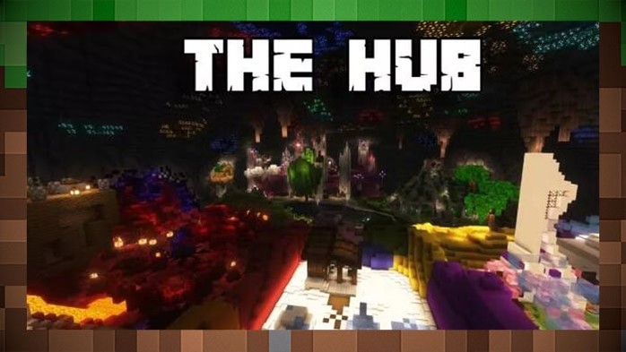 Карта The Hub для Майнкрафт