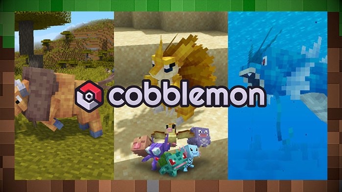 Мод Cobblemon - Покемоны