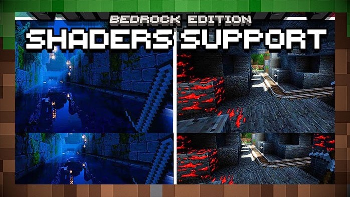 Minecraft Bedrock теперь поддерживает шейдеры!