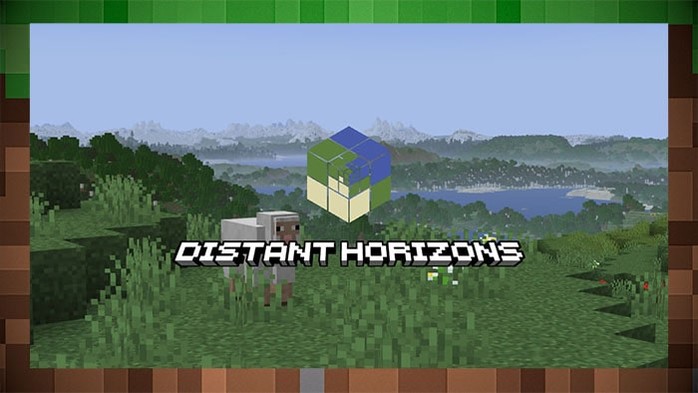 Мод Distant Horizons / Далекие горизонты
