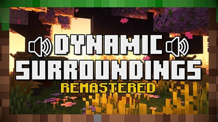 Изменение звука DynamicSurroundings для Майнкрафт