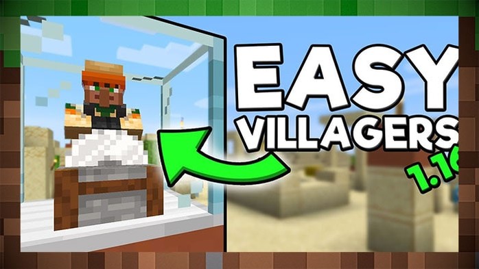 Мод Easy Villagers для Майнкрафт