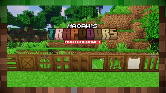 Мод Macaw's Trapdoors: The Art of the Trap для Майнкрафт