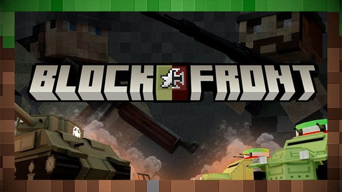 Мод BlockFront Оружие, Техника, Военный Декор для Майнкрафт
