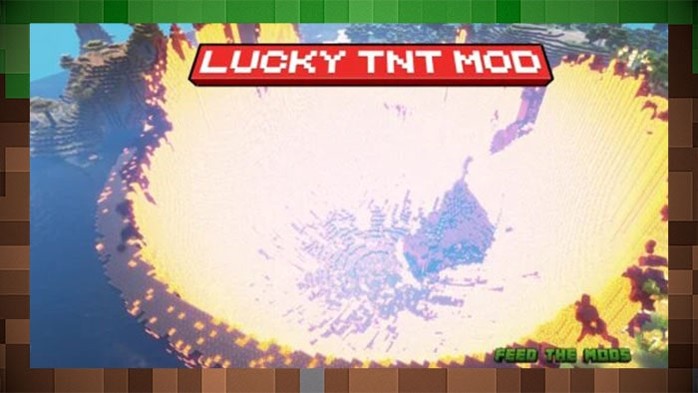 Мод Lucky TNT для Майнкрафт