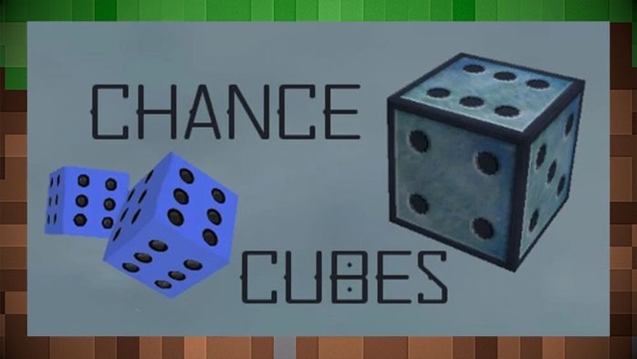 Мод Chance Cubes / Кости Удачи для Майнкрафт