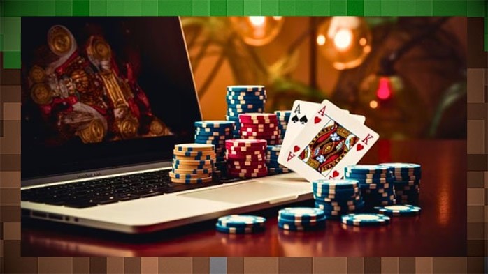 Живая активность в онлайн-казино и покере для Майнкрафт