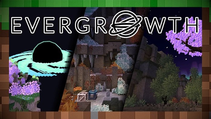 Карта Evergrowth - головоломка для Майнкрафт