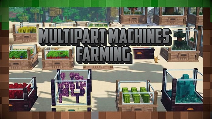 Мод Multipart Machines: Mining для Майнкрафт