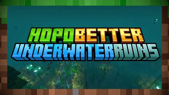 Мод Better Underwater Ruins