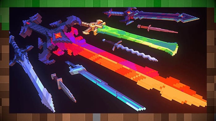 Текстуры Fantasy 3D Weapons для Майнкрафт