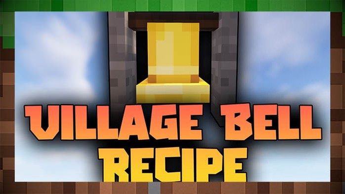 Мод Village Bell Recipe - Колокол для Майнкрафт