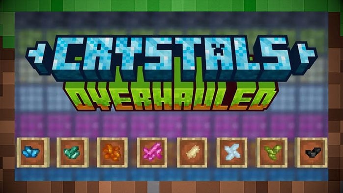 Мод Crystals Overhauled для Майнкрафт