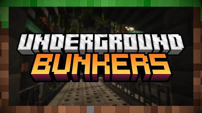 Мод Underground Bunkers - Бункеры для Майнкрафт