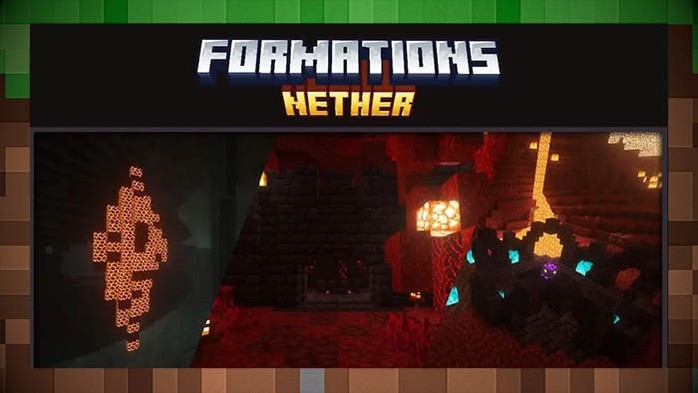 Мод Formations Nether