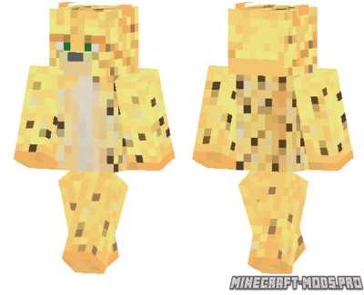 Скин minecraft для ника Оцелот