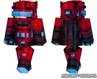 Скин minecraft для ника Кибер Солдат