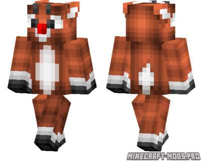 Скин minecraft для ника Рудольф