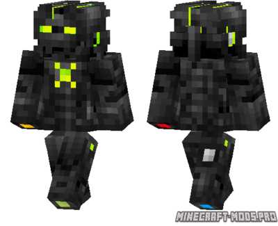 Скин minecraft для ника Microsoft-X-Box Iron Man
