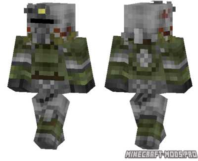 Скин minecraft для ника Power Armor