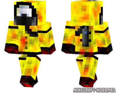 Скин minecraft для ника Biohazard Suit