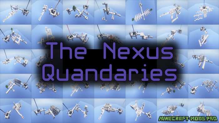 Карта Головоломка Nexus Quandries для Майнкрафт