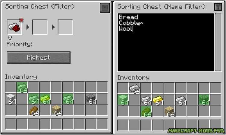 Мод на сортировку вещей в minecraft. Мод на сортировку. Сортировка вещей в МАЙНКРАФТЕ. Сортировщик предметов в майнкрафт. Мод на сортировку вещей.