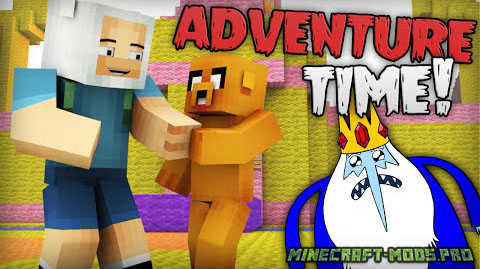 Мод Adventure Time для Майнкрафт