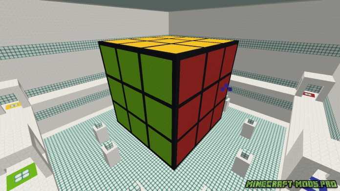Карта Кубик Рубик для Майнкрафт