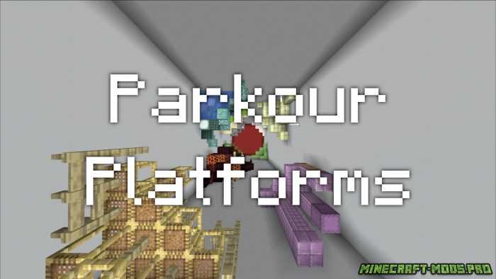 Карта Паркур Платформа для Майнкрафт