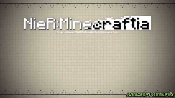 Карта NieR: Minecraftia для Майнкрафт