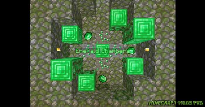 Карта Приключений Emerald Chambers для Майнкрафт