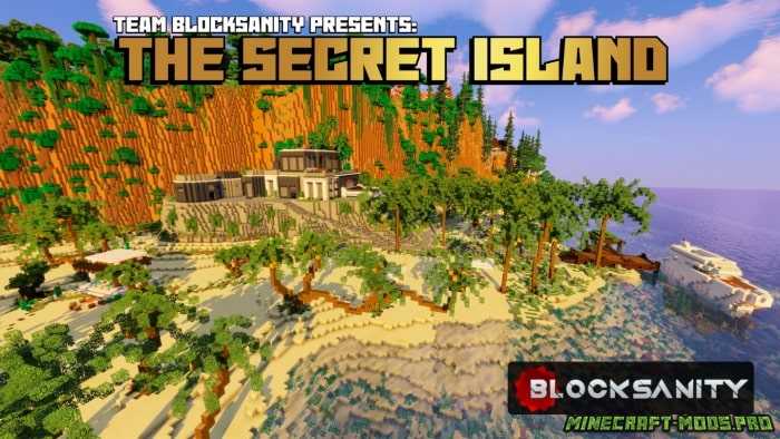 Карта Приключений Секретный остров