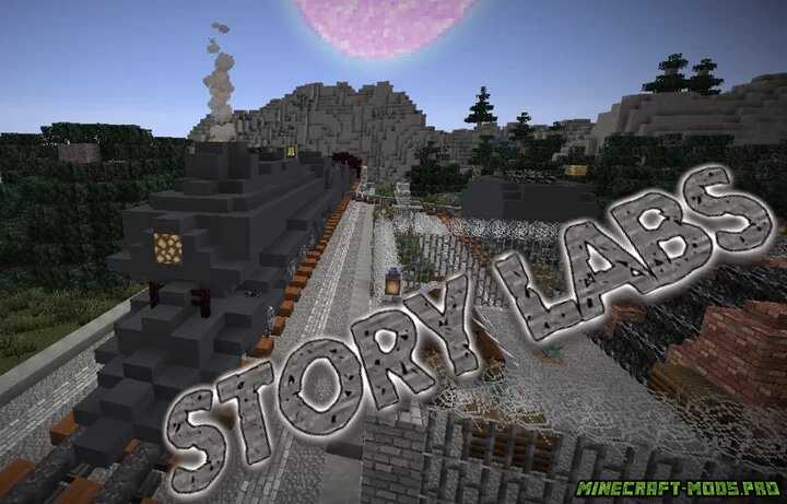 Карта вирус - StoryLabs для Майнкрафт