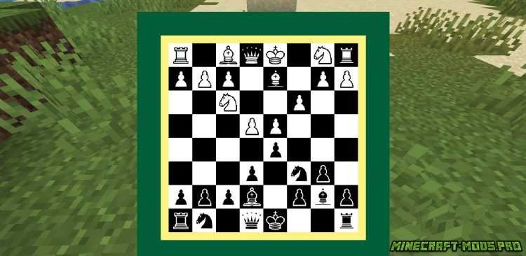 Мод Chess - Шахматы для Майнкрафт